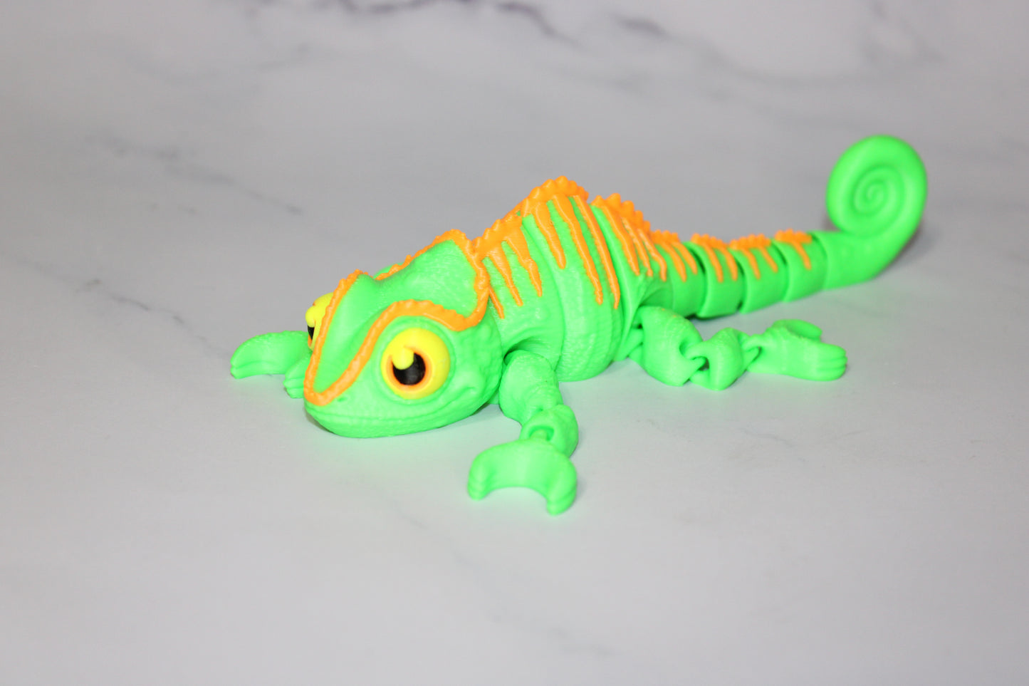 Aligator 7. 3D Printed Articulated Flexi Fidget Figurine - Wonderland 3D Printing