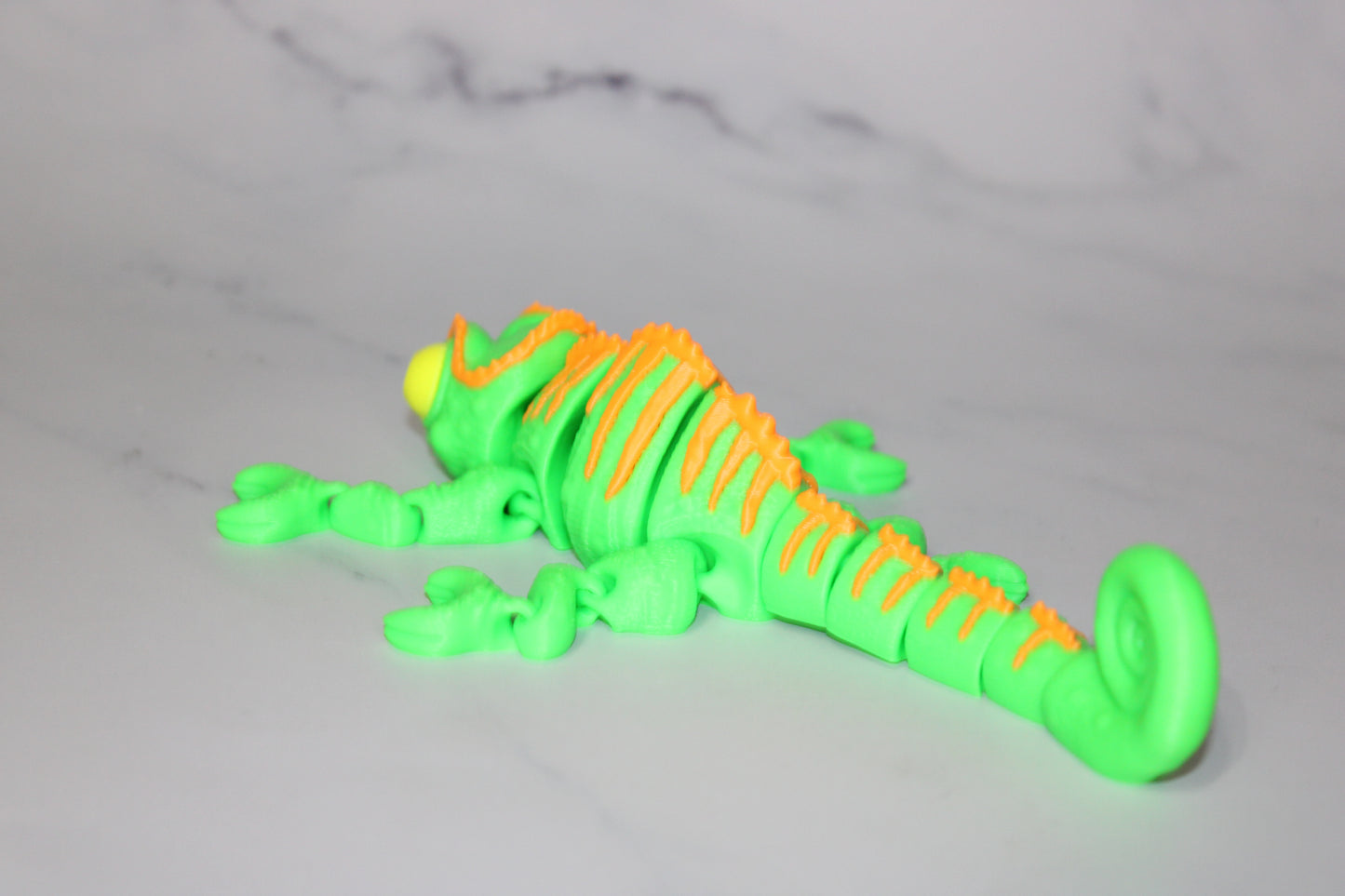 Aligator 7. 3D Printed Articulated Flexi Fidget Figurine - Wonderland 3D Printing