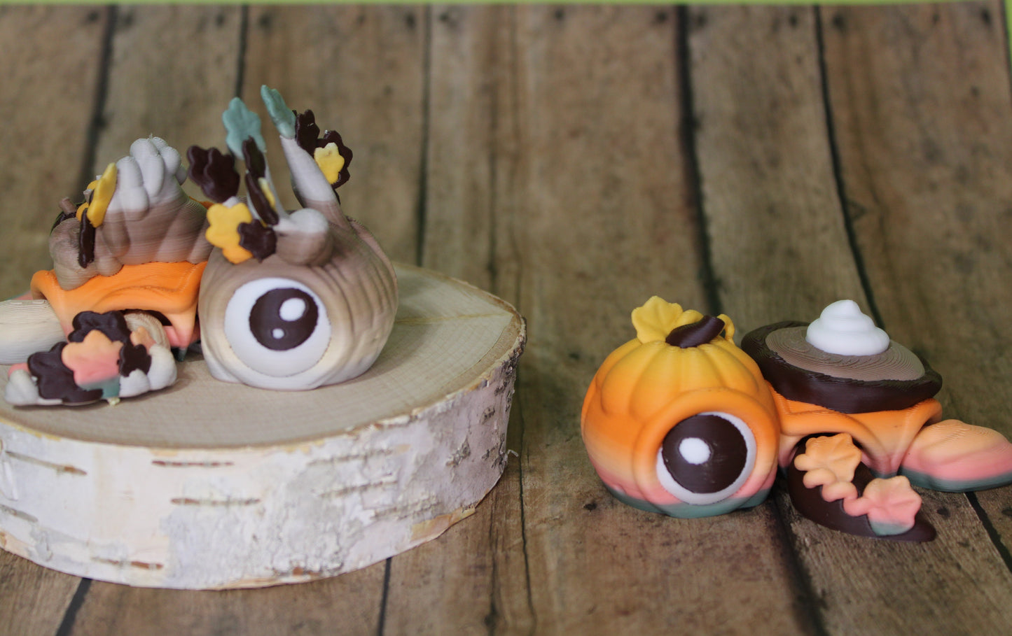 Fall Turtles 3.5 inches Long Multiple Varieties to choose from-Articulated 3d Printed Figurine