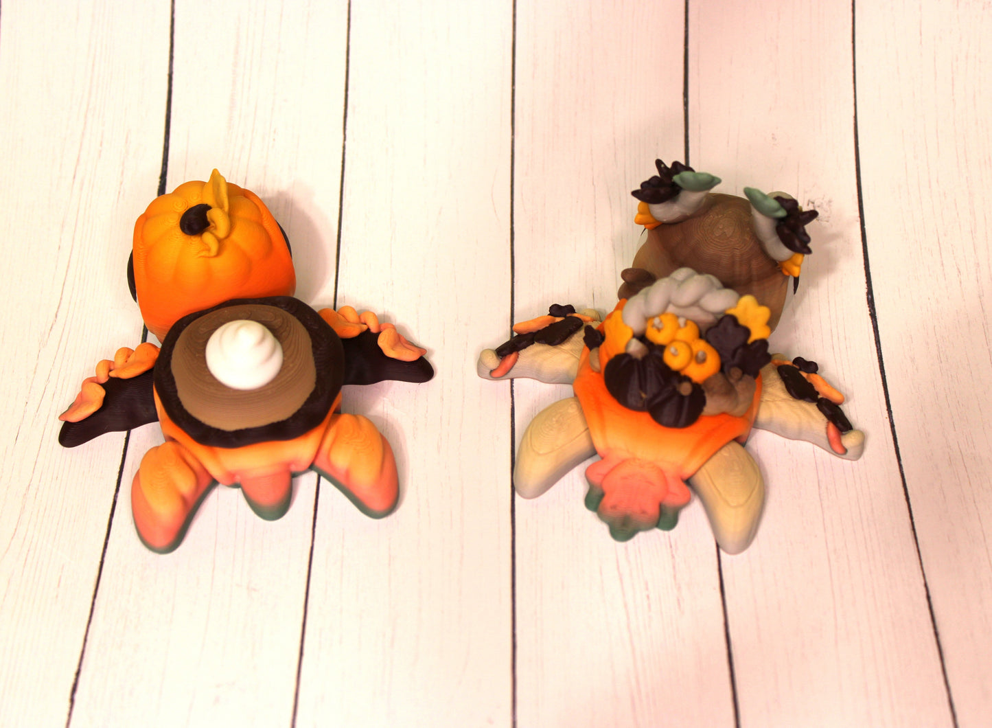 Fall Turtles 3.5 inches Long Multiple Varieties to choose from-Articulated 3d Printed Figurine