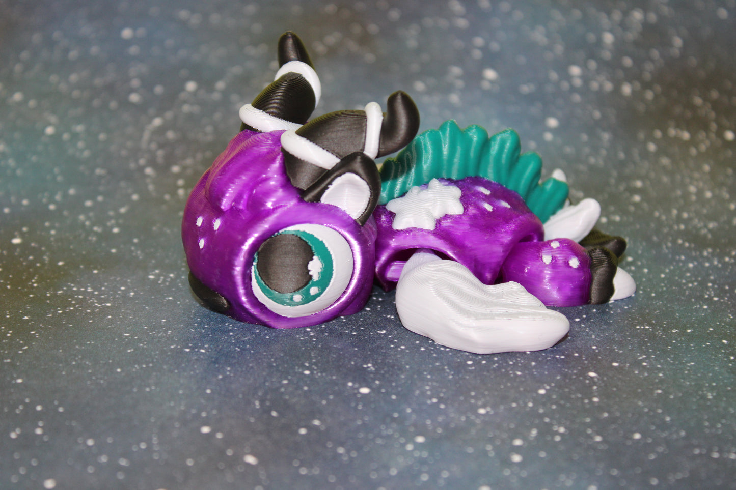 Zodiac Turtles 3.5 inches Long Articulated 3d Printed Figurine - Wonderland 3D Printing