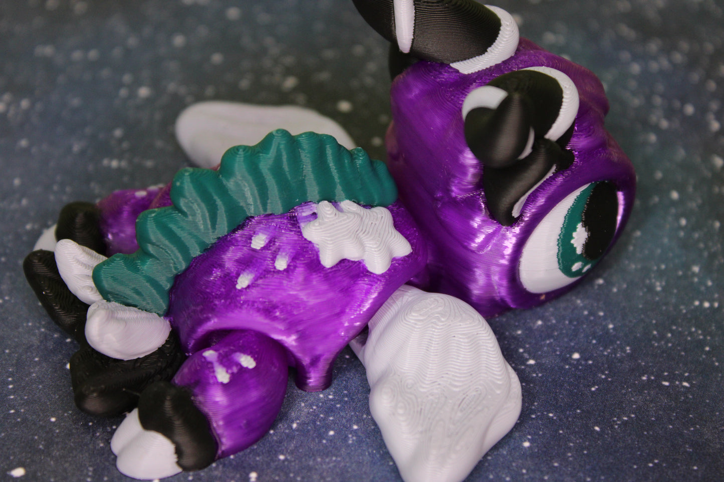 Zodiac Turtles 3.5 inches Long Articulated 3d Printed Figurine - Wonderland 3D Printing