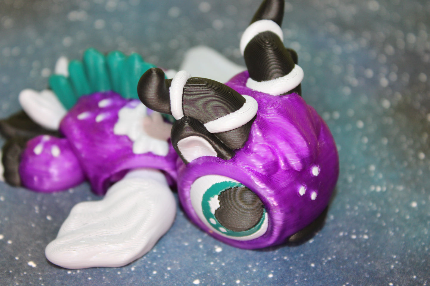 Zodiac Turtles 3.5 inches Long Articulated 3d Printed Figurine - Wonderland 3D Printing