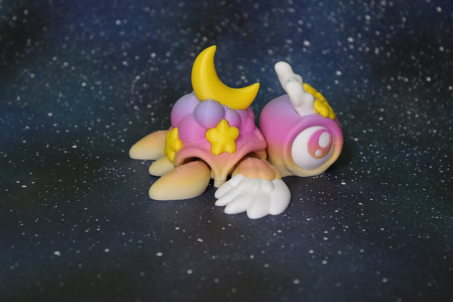 Dream Turtles or Sea Turtle 3.5 inches Long Articulated 3d Printed Figurine - Wonderland 3D Printing