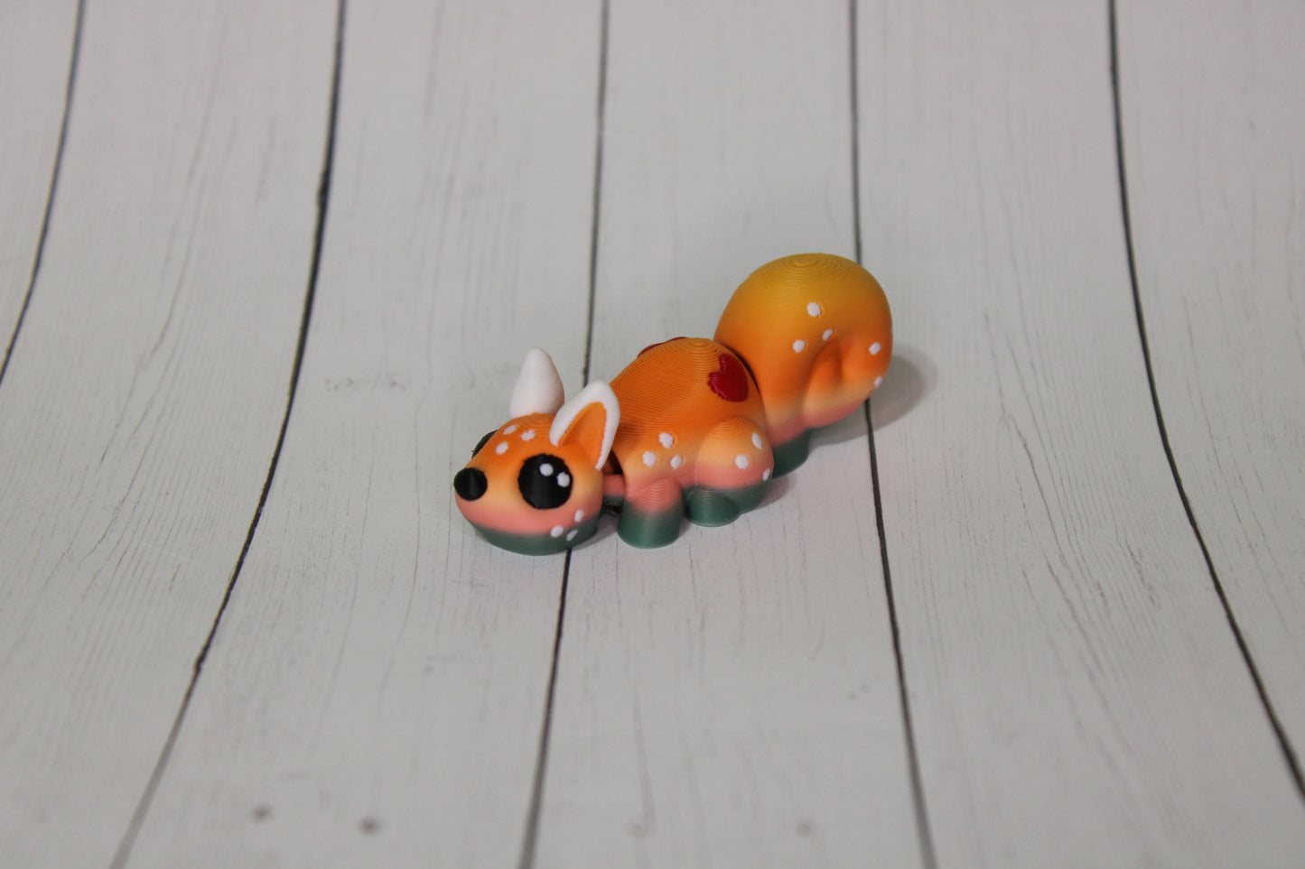 Woodland Love Critters Articulated 3d Printed Figurine - Wonderland 3D Printing