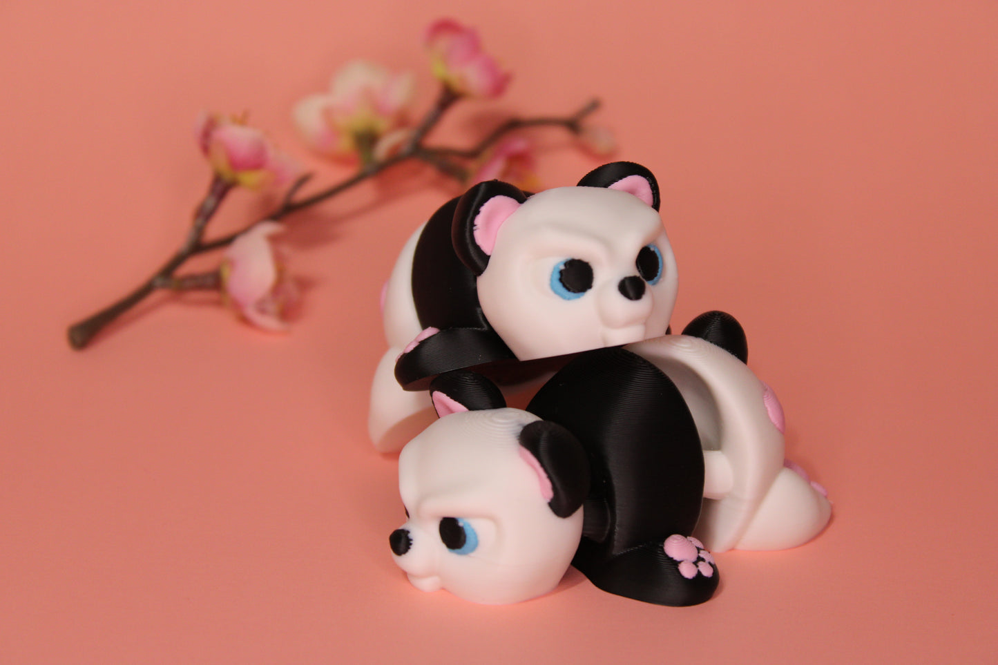 Grumpy Bears Articulated 3d Printed Figurine - Wonderland 3D Printing