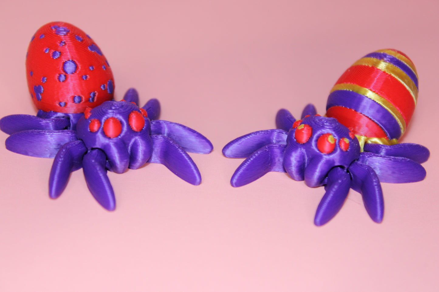 Easter Egg Spider 3D Printed Articulated Figurines