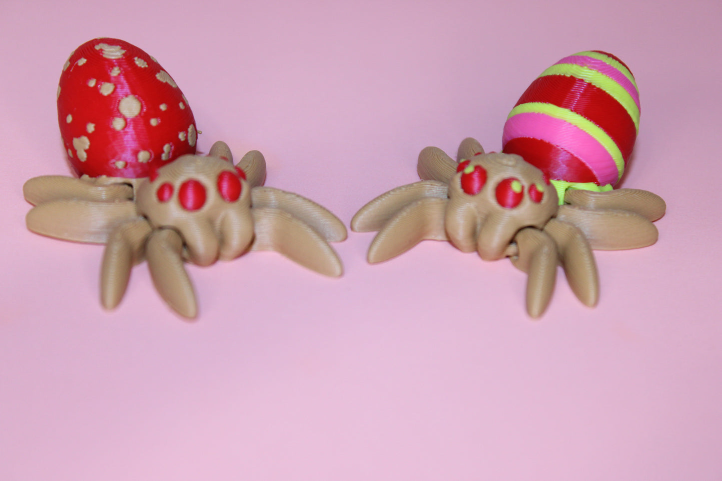 Easter Egg Spider 3D Printed Articulated Figurines
