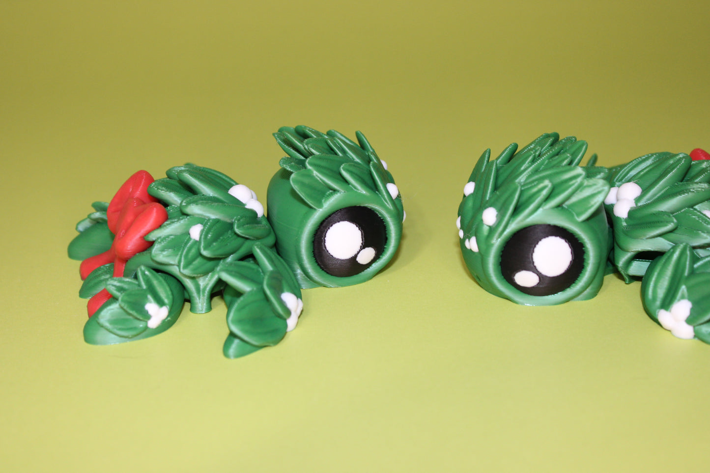 Christmas Turtles Articulated 3d Printed Figurine - Wonderland 3D Printing