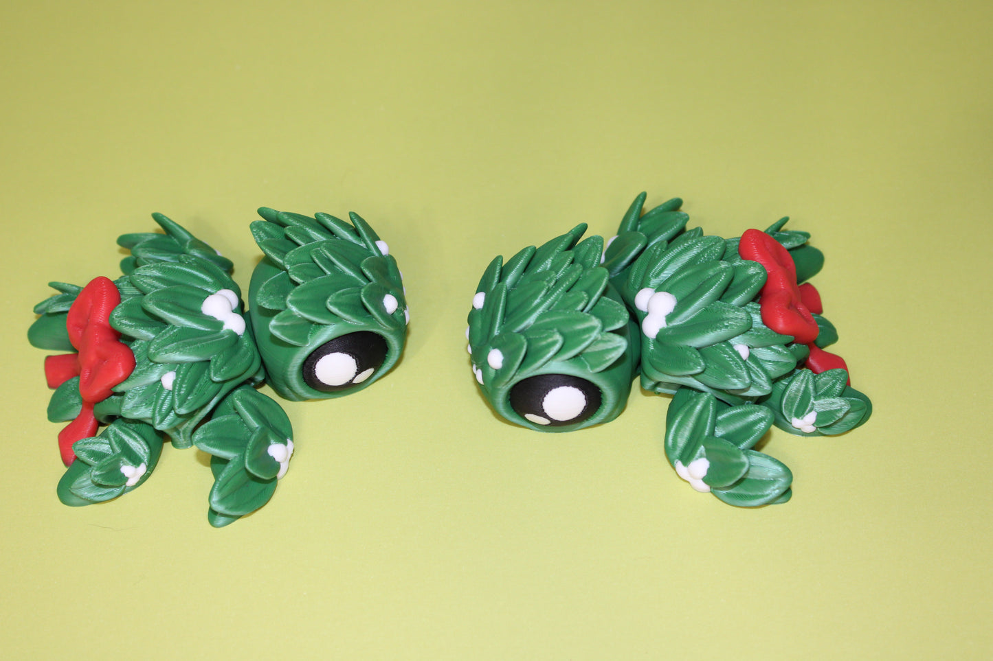 Christmas Turtles Articulated 3d Printed Figurine - Wonderland 3D Printing