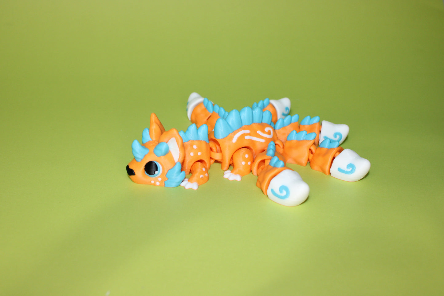 Rebel Alicorn Kitsune 7 inches Articulated 3d Printed Figurine