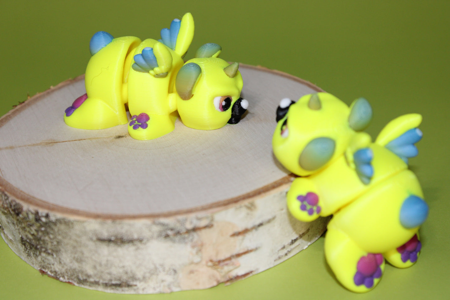 Grumpy Bears Articulated 3d Printed Figurine - Wonderland 3D Printing