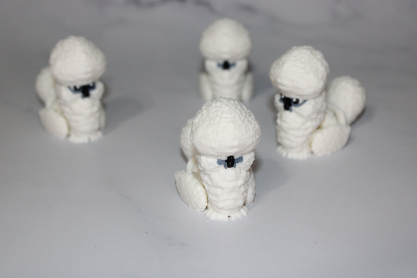 Silky Chicken 3D Printed Articulated Figurine