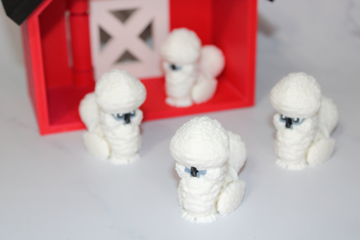 Silky Chicken 3D Printed Articulated Figurine