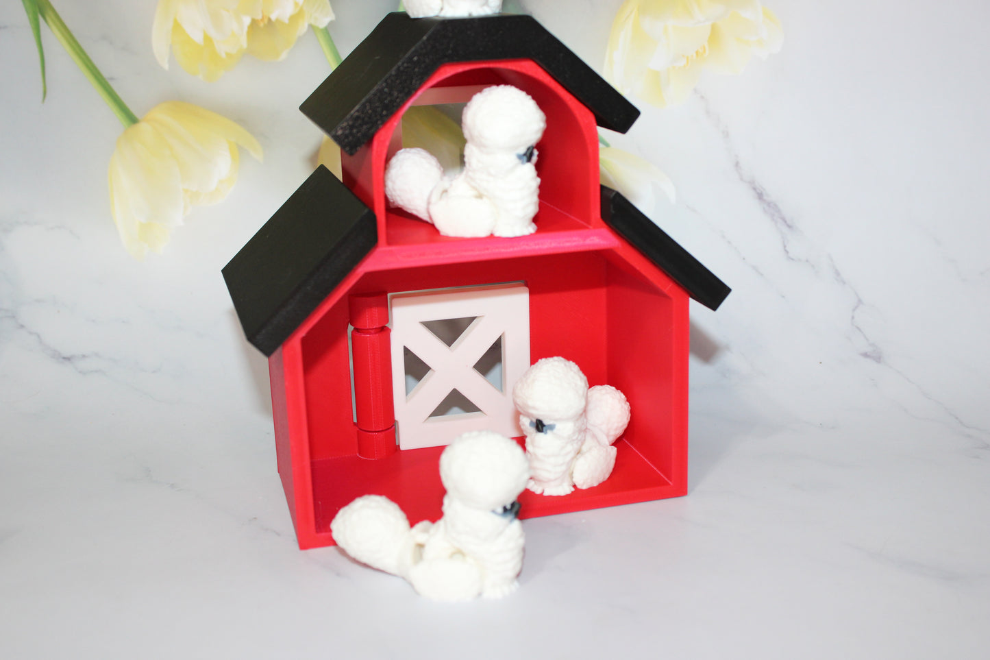 Silky Chicken 3D Printed Articulated Figurine