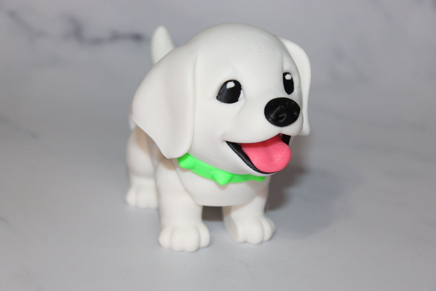 Labrador Puppy:3D Printed Articulated Flexi Fidget Toy