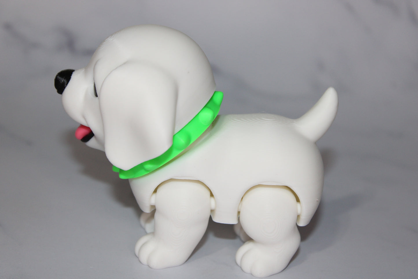 Labrador Puppy:3D Printed Articulated Flexi Fidget Toy