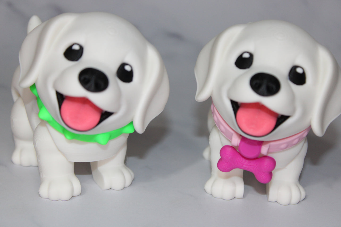 Labrador Puppy:3D Printed Articulated Flexi Fidget Toy
