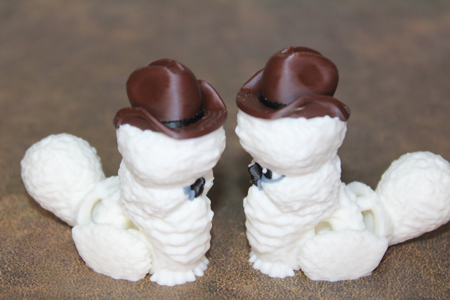 Silky Chicken 3D Printed Articulated Figurine
