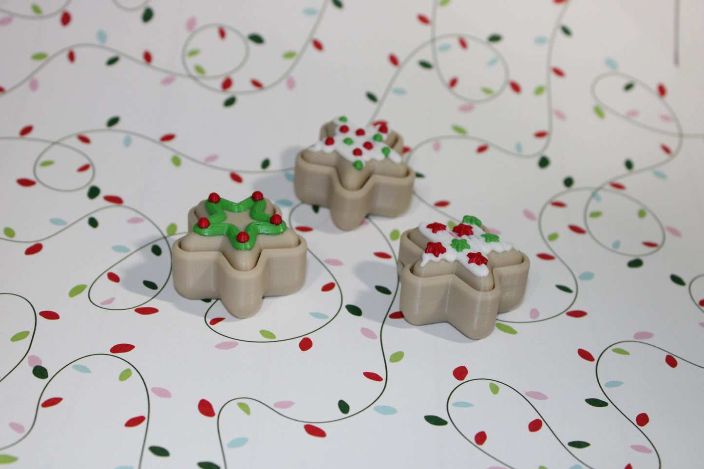 3D Printed Cookies and Coco Clickers with Stand