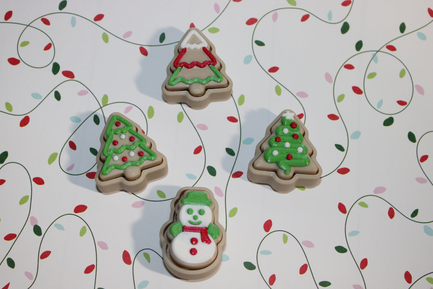 3D Printed Cookies and Coco Clickers with Stand