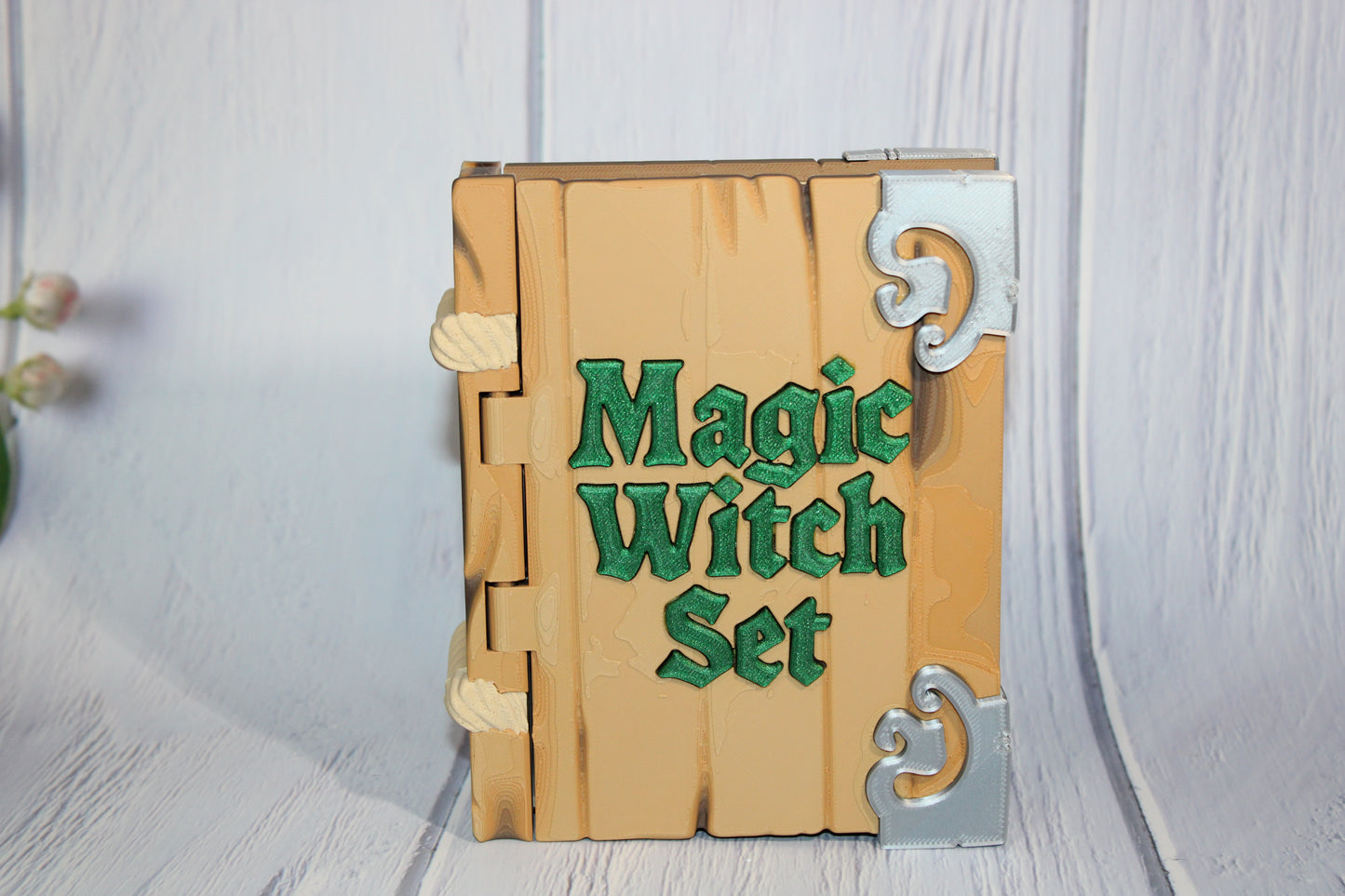 Santa Set Book Container-with 2 Santa's! Everything Included!!