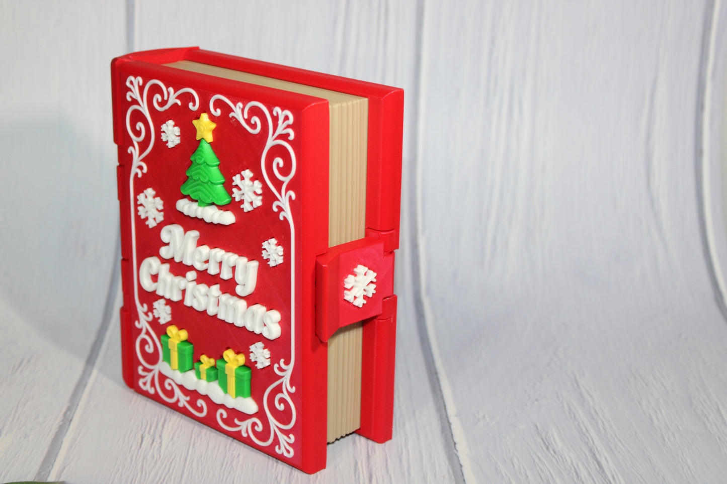Santa Set Book Container-with 2 Santa's! Everything Included!!