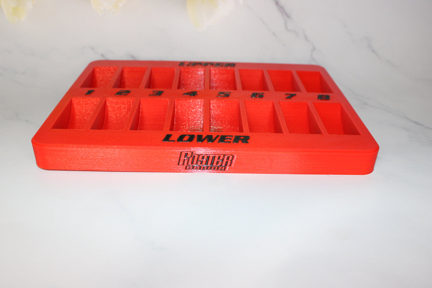 Race Engine Bearing Trays 3D Printed Customizable - Wonderland 3D Printing