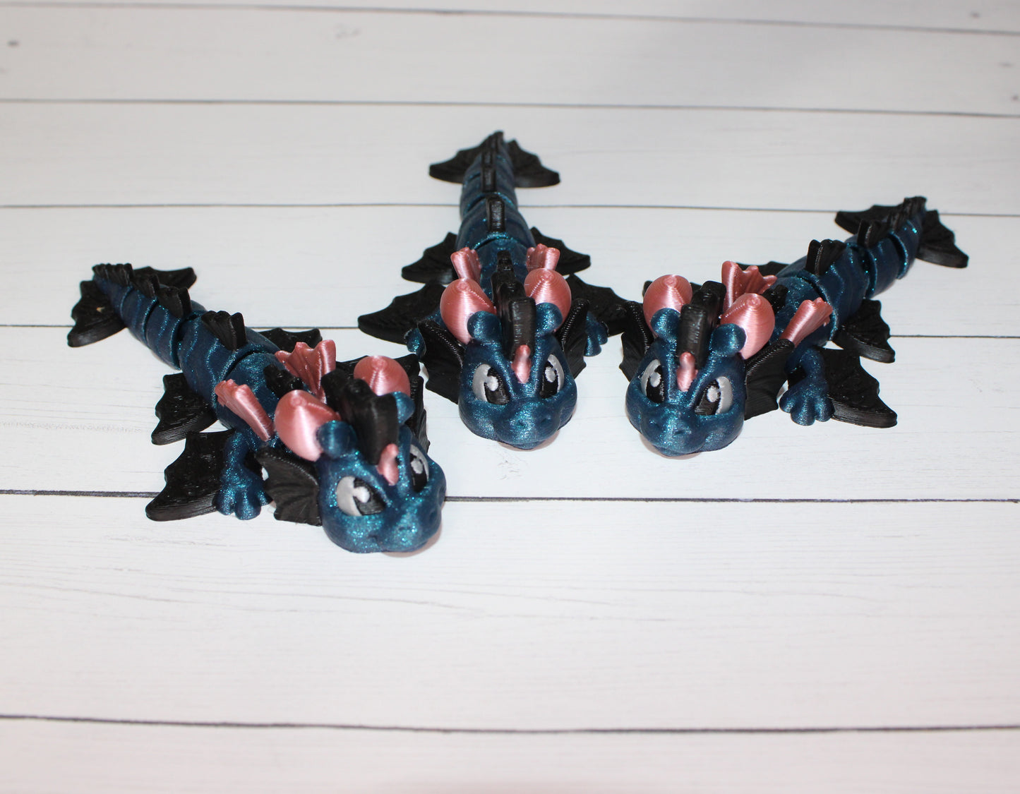 Dragons Variety to choose from 3D Printed Articulated Figurine - Wonderland 3D Printing
