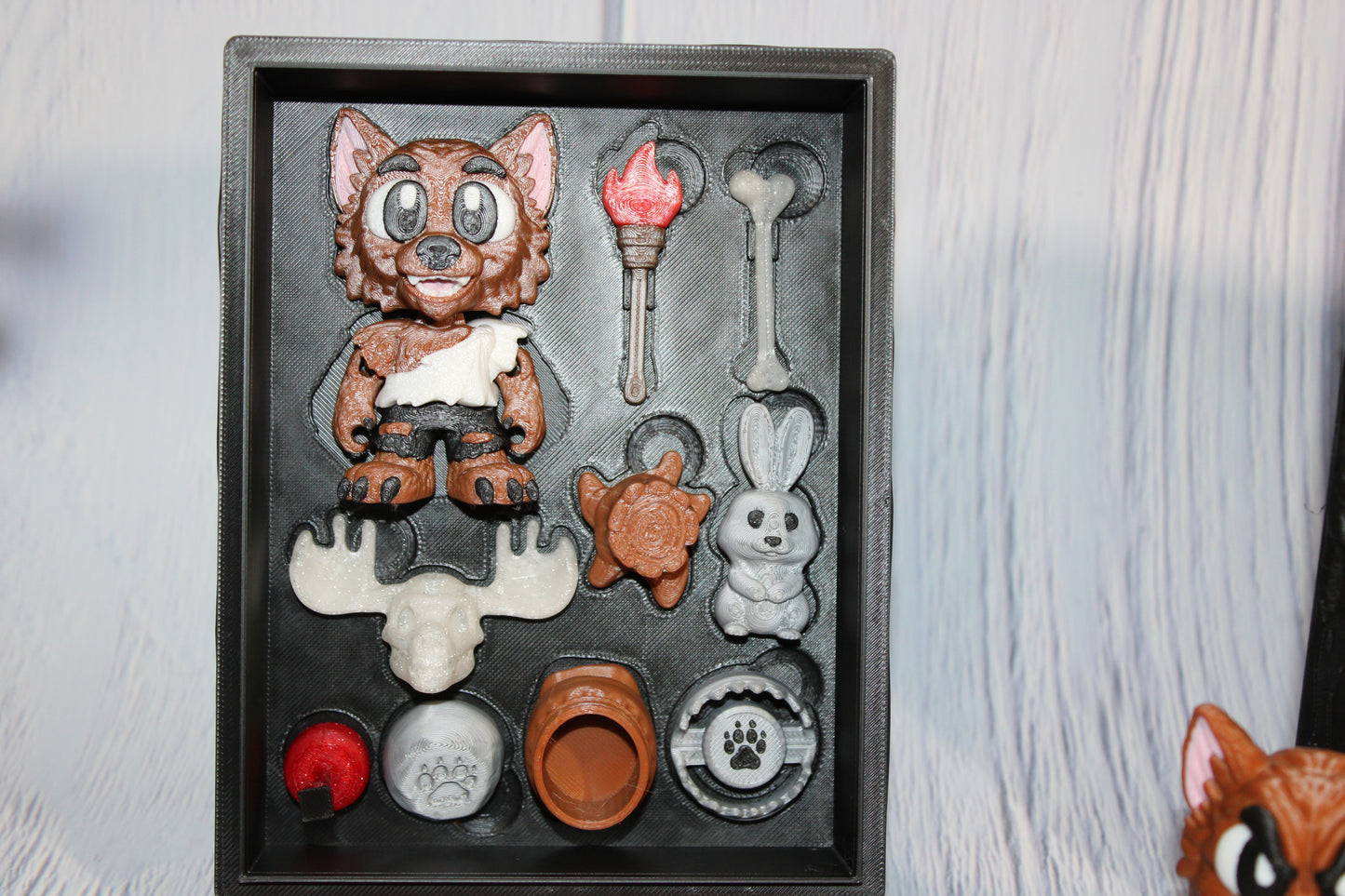 Werewolf Set Book Container-with 2 Werewolves! Everything Included!!