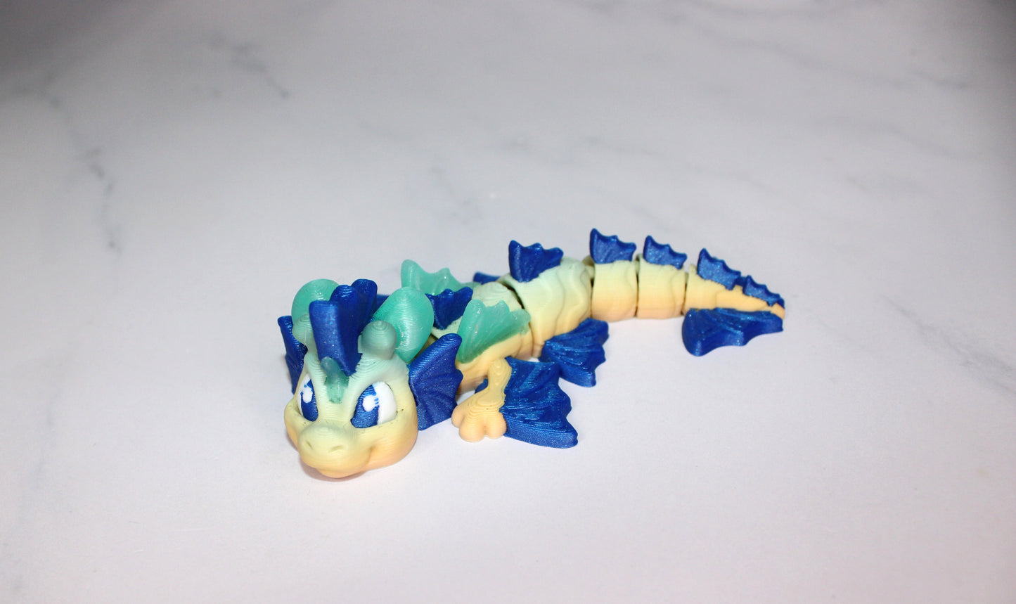 Dragons Variety to choose from 3D Printed Articulated Figurine - Wonderland 3D Printing