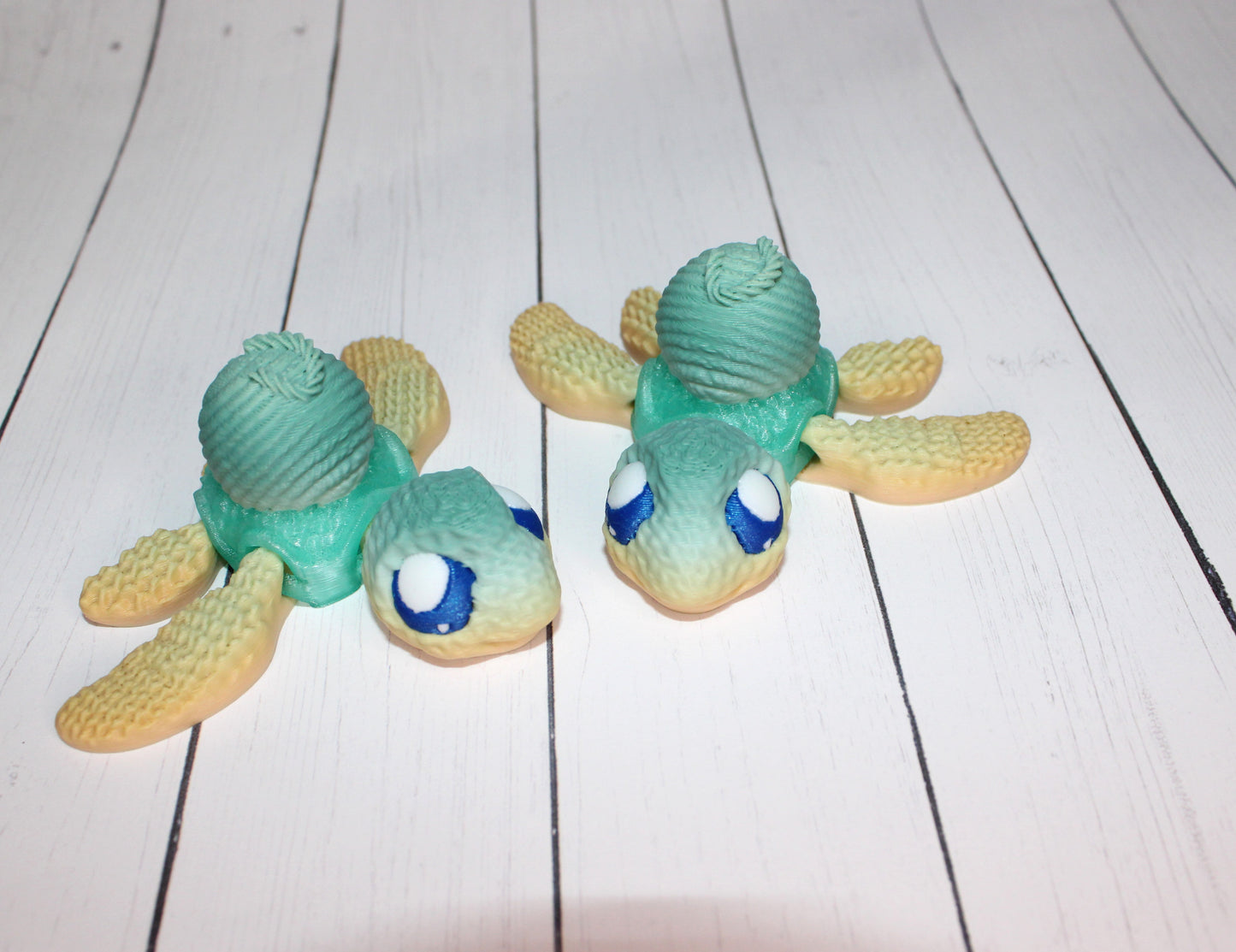 Turtles Variety to choose from 3D Printed Articulated Figurine - Wonderland 3D Printing
