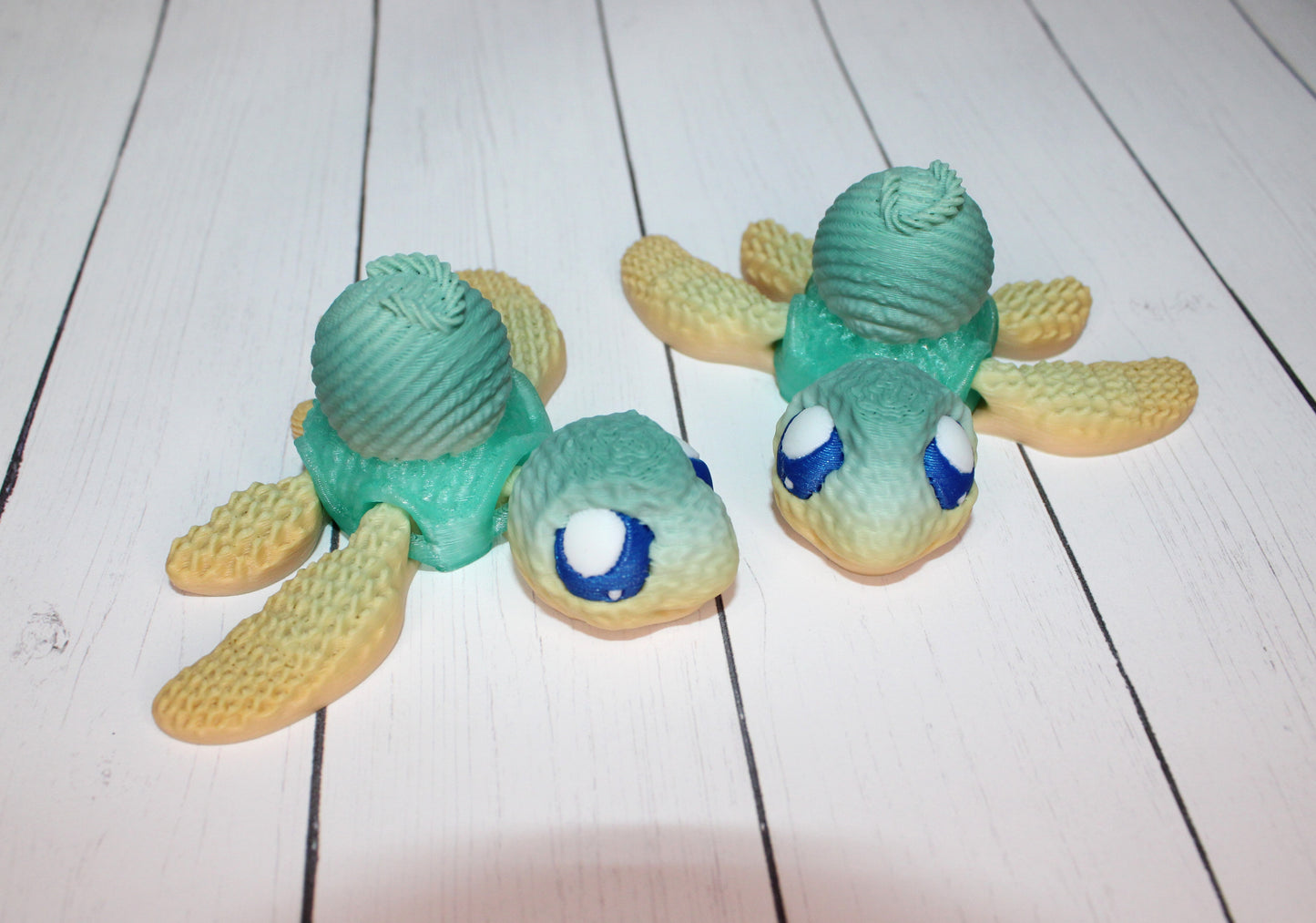 Turtles Variety to choose from 3D Printed Articulated Figurine - Wonderland 3D Printing