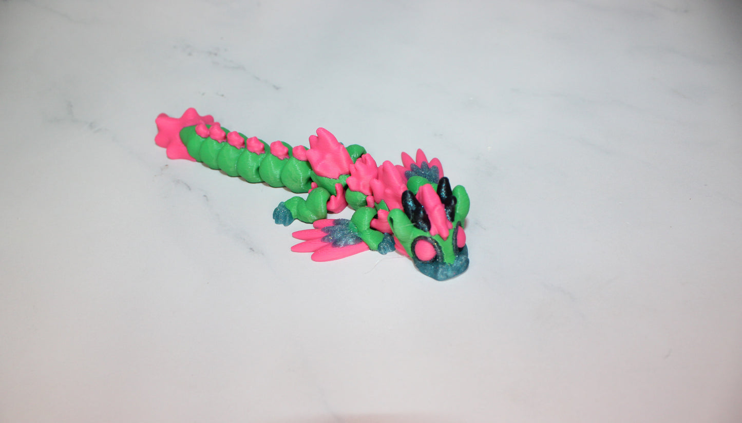 Dragons Variety to choose from 3D Printed Articulated Figurine - Wonderland 3D Printing