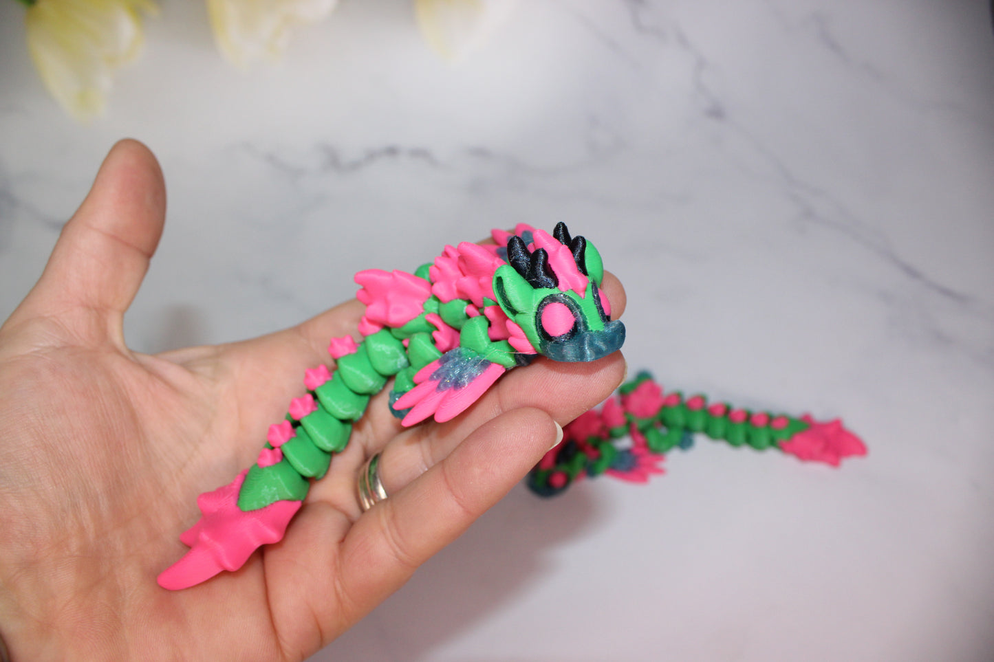 Dragons Variety to choose from 3D Printed Articulated Figurine - Wonderland 3D Printing