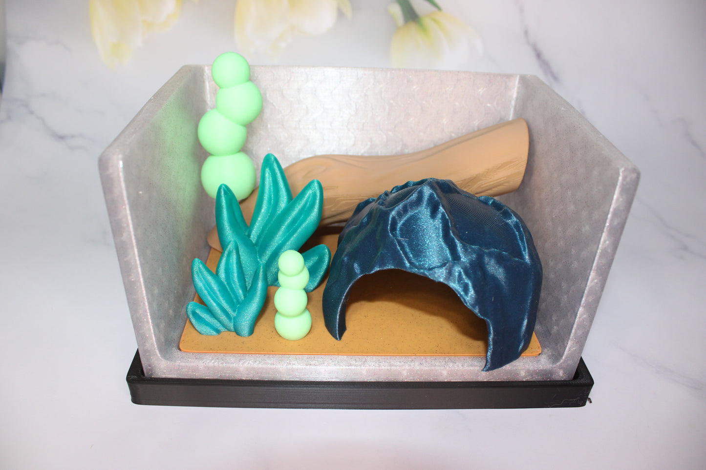 Aquarium 3d Printed Pretend Play Fish Tank - Wonderland 3D Printing