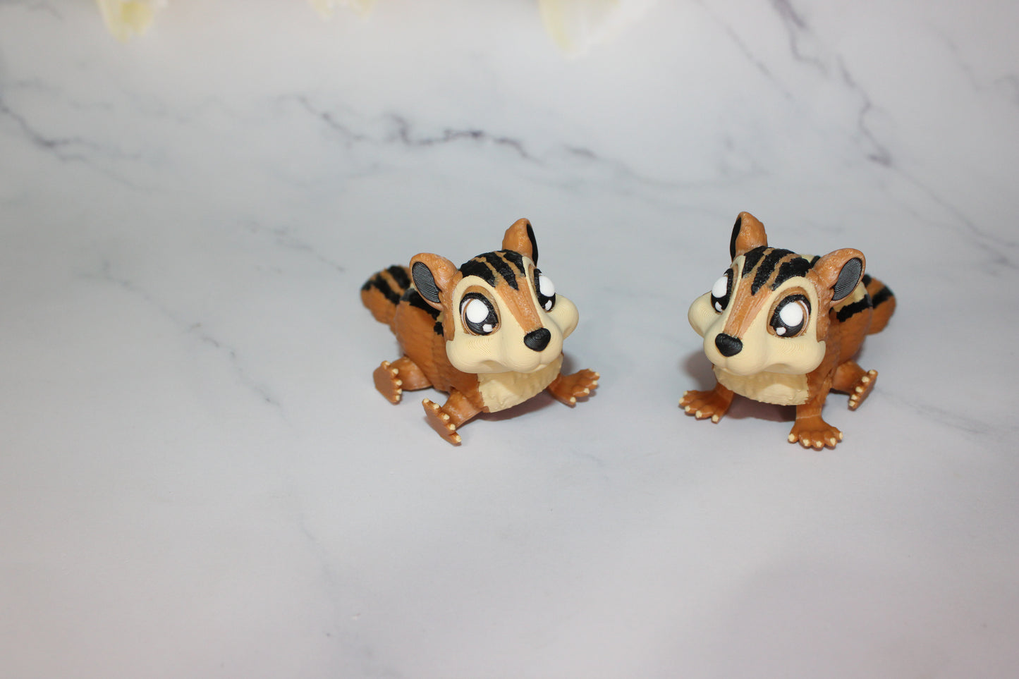 Chipmunk 3D Printed Articulated Figurine Fidget Toy - Wonderland 3D Printing