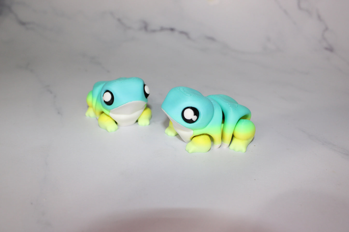 Frog Articulated 3d Printed Figurine - Wonderland 3D Printing