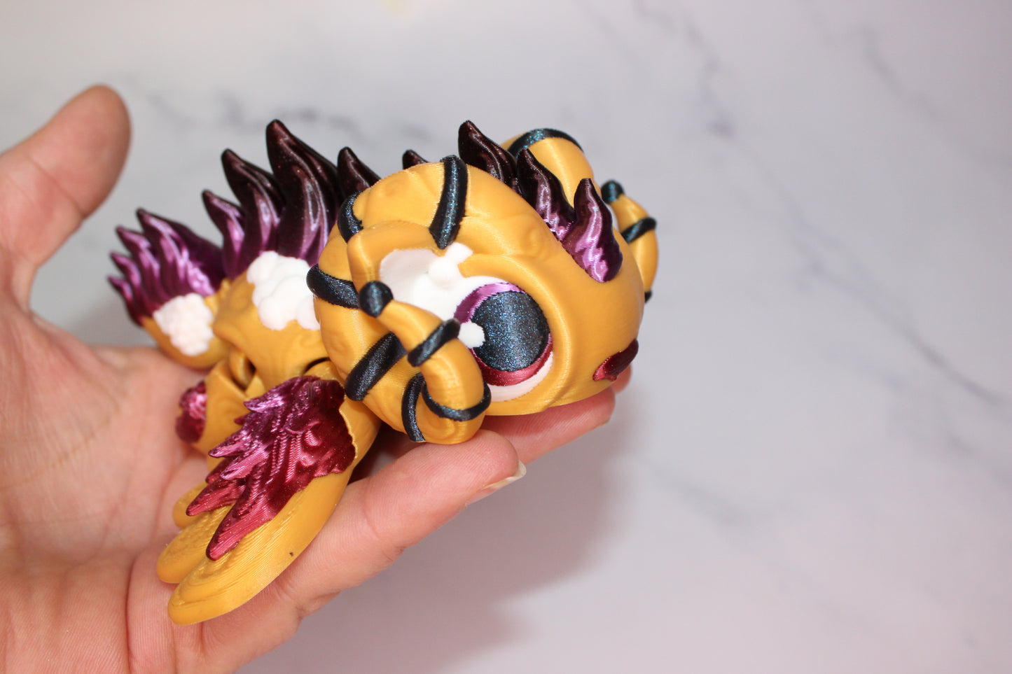 Zodiac Turtles 3.5 inches Long Articulated 3d Printed Figurine - Wonderland 3D Printing