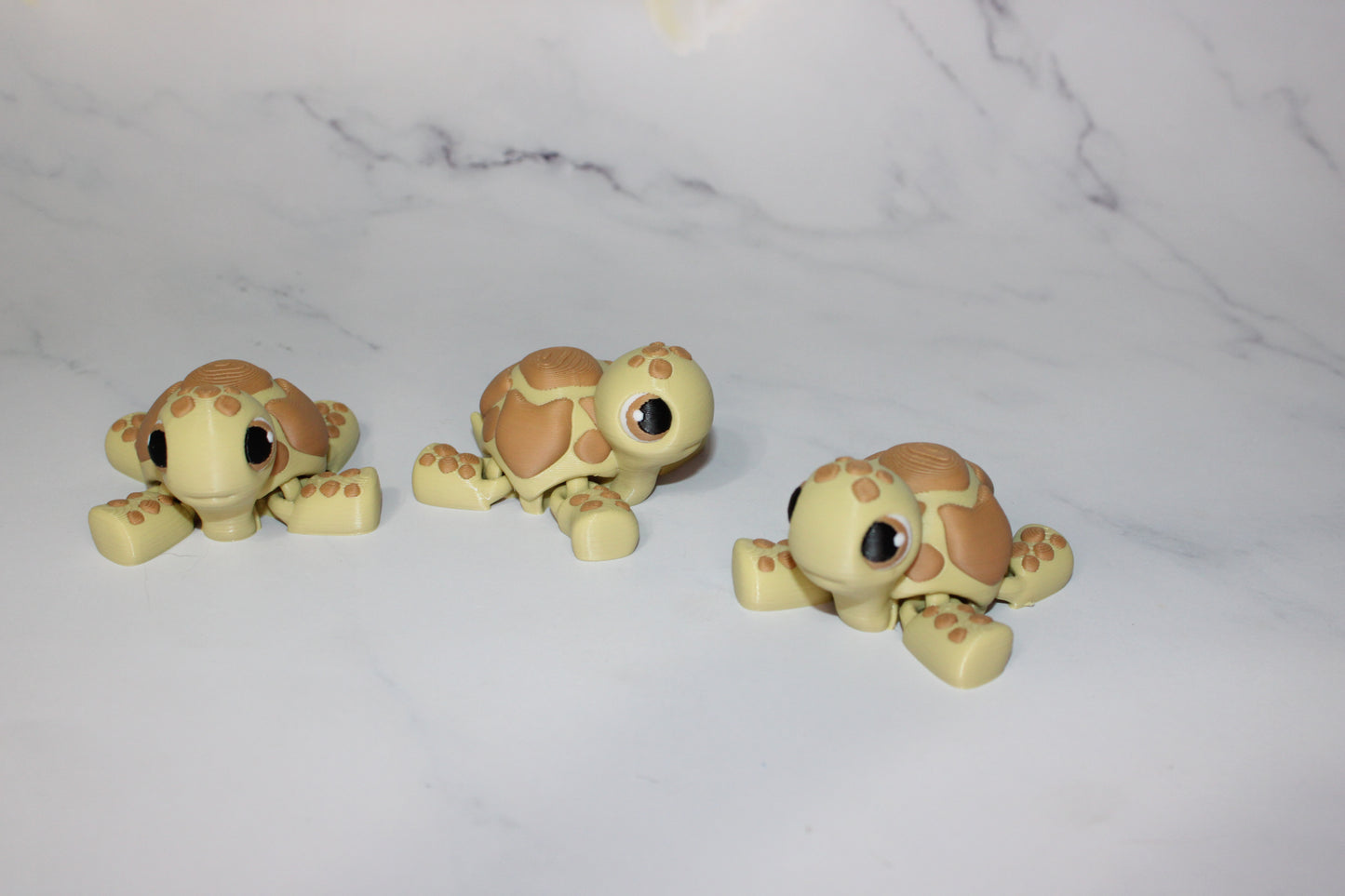 Just a Tortoise, Frog, Slug, Snail, Ladybug or Axolotl Articulated 3d Printed Figurine - Wonderland 3D Printing