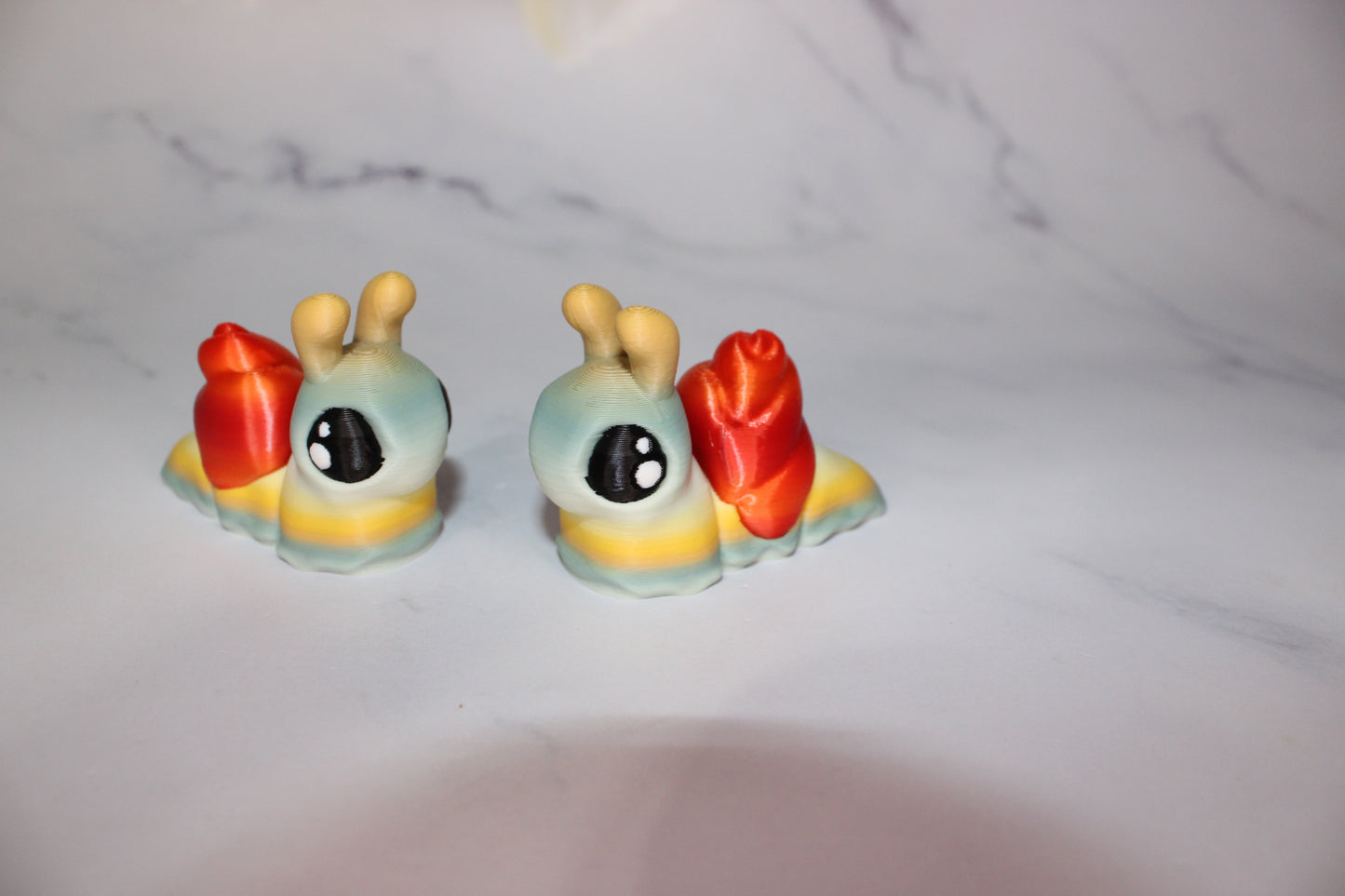 Just a Tortoise, Frog, Slug, Snail, Ladybug or Axolotl Articulated 3d Printed Figurine - Wonderland 3D Printing