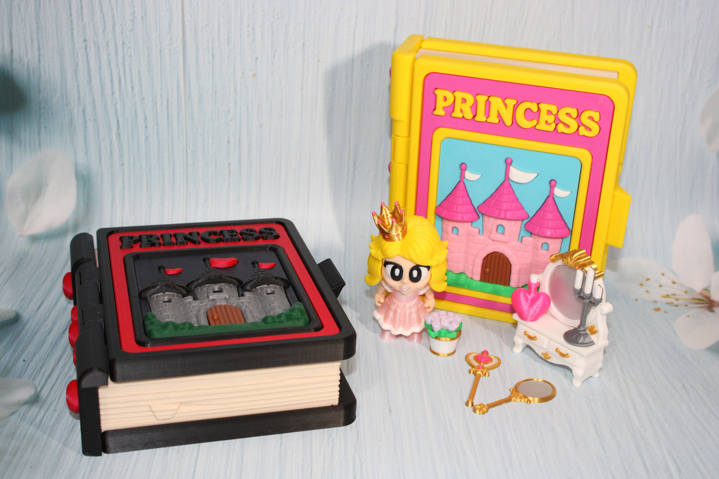 Princess Book Container- Everything Included!! - Wonderland 3D Printing