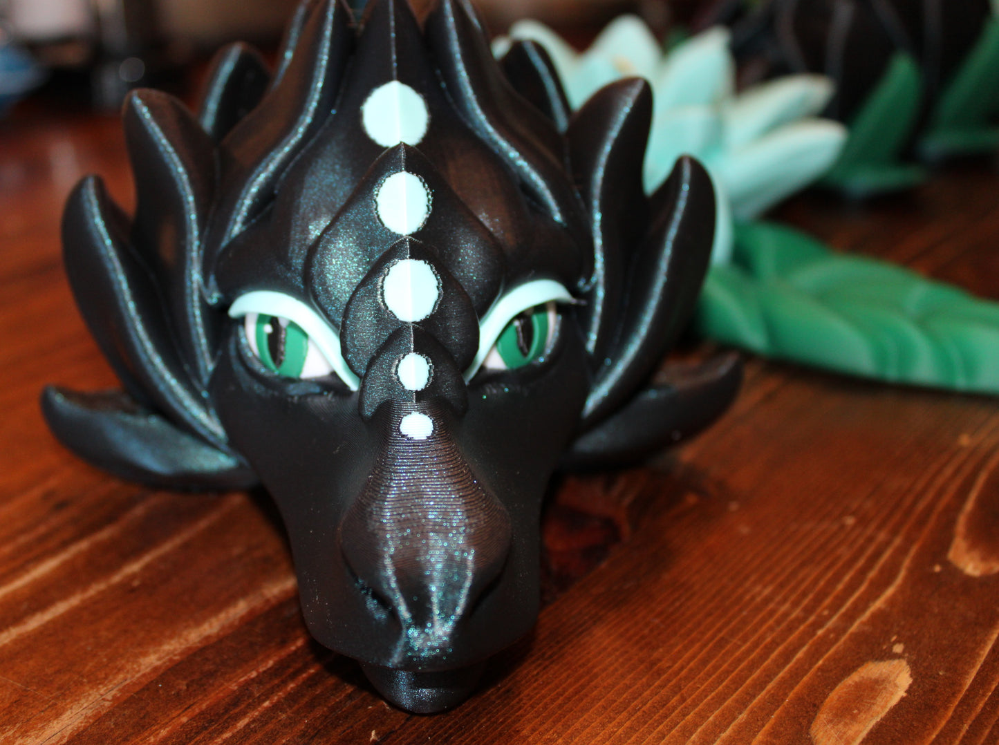 6 Foot 3 inch Long Serenity Dragon 3D Printed Articulated-message me for colors - Wonderland 3D Printing