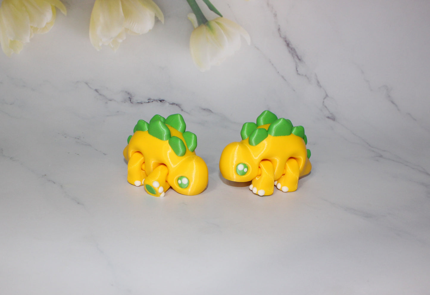 Stego Flexi Articulated 3d Printed Figurine - Wonderland 3D Printing
