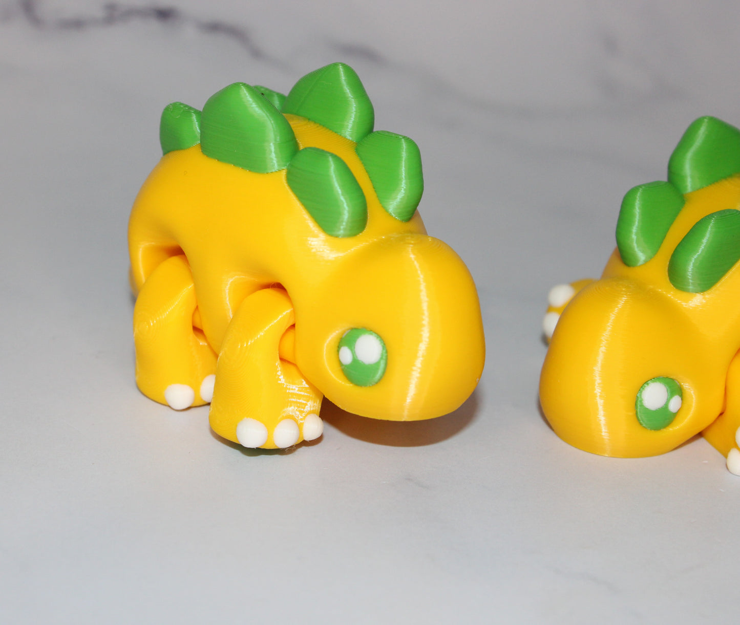 Stego Flexi Articulated 3d Printed Figurine - Wonderland 3D Printing