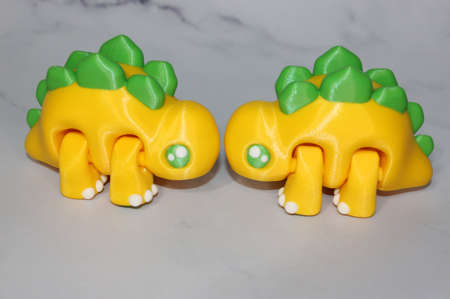 Stego Flexi Articulated 3d Printed Figurine - Wonderland 3D Printing