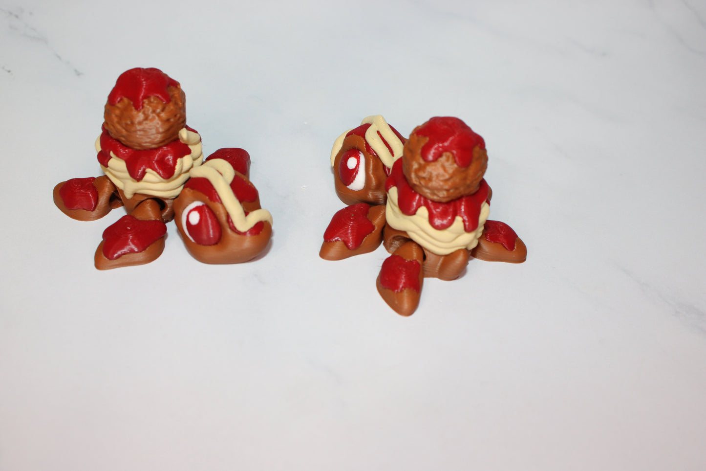 Turtles Variety to choose from 3D Printed Articulated Figurine - Wonderland 3D Printing