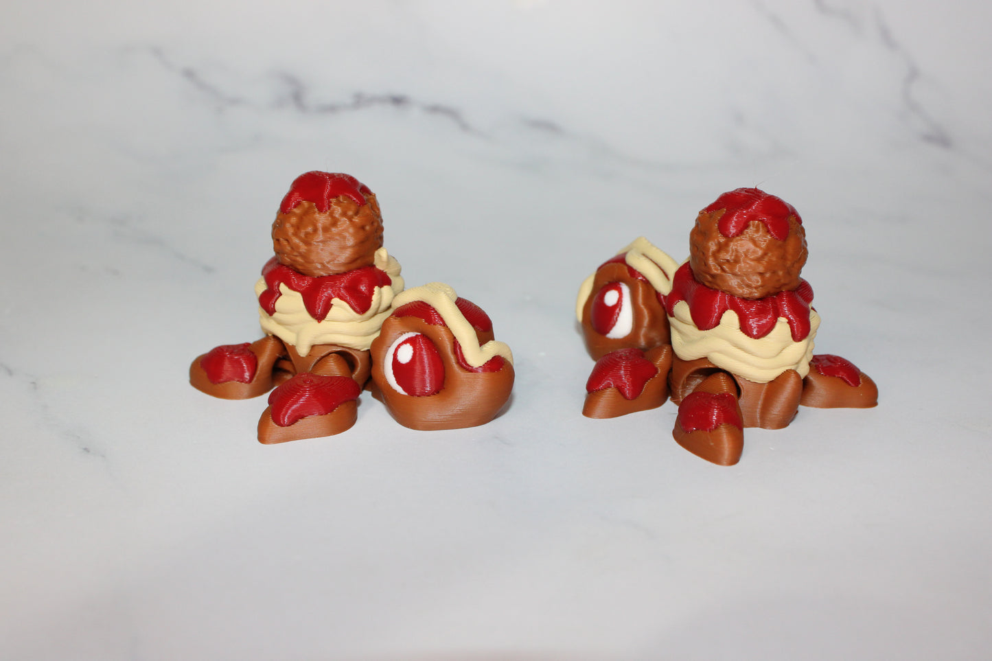 Turtles Variety to choose from 3D Printed Articulated Figurine - Wonderland 3D Printing