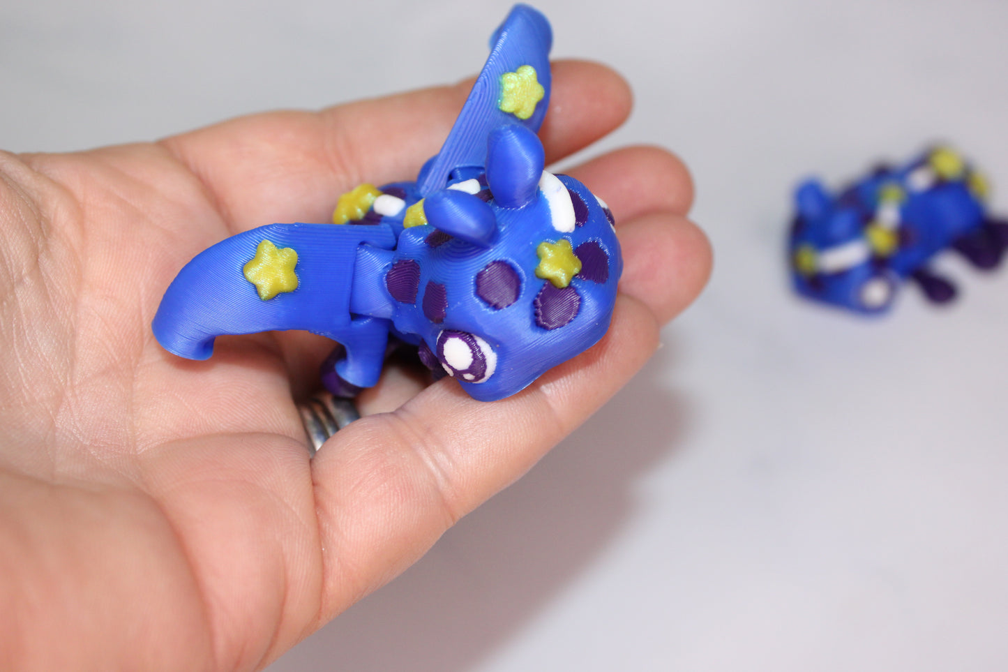 Beetles 2.5 inches 3D Printed Articulated Flexi Figurine - Wonderland 3D Printing