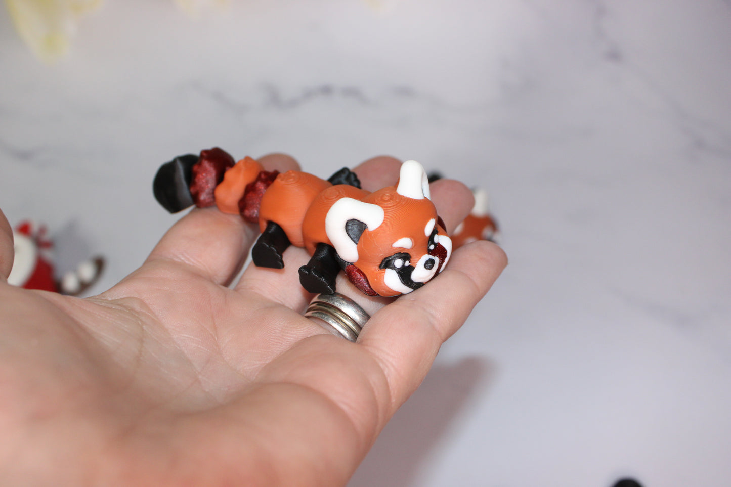 Cute Fox Articulated 3d Printed Figurine - Wonderland 3D Printing